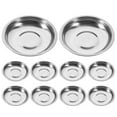 thumbnail image 4 of LOLIPPYY Set of 10 Stainless Steel Dipping Bowls for Sauce, Chili Oil, and Seasoning Dishes Ideal for Dining, 4 of 7