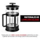 thumbnail image 2 of Prensa Francesa de Vidrio Redlemon para Café y Té 1L, 2 of 7