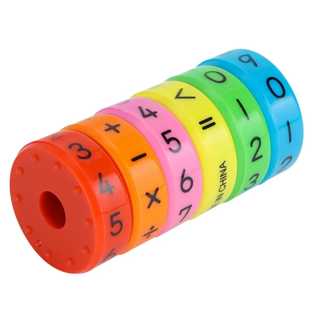 Cylindre d'Apprentissage des Mathématiques - Jouet éducatif pour