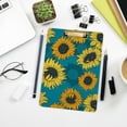 thumbnail image 7 of FMSHPON Sunflower Gift Clipboard Hardboard Wood Nursing Clip Board and Pull for Standard A4 Letter 13x9 inches, 7 of 7