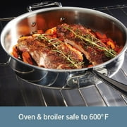 All-Clad D3 Stainless 3-ply Bonded Cookware, Stockpot with lid, 12 quart