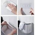thumbnail image 5 of Laundry Basket with Wheels, Removable Laundry Basket, 2-Tier Laundry Basket Cart, Rolling Storage Buckets Plastic Hamper, Laundry Hamper Organizer W/Wheels, 14.56x9.65x29.13 Inches, White, 5 of 11