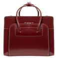 thumbnail image 7 of W Series | LAKE FOREST | 15" Leather Laptop Briefcase - Red, 7 of 7