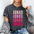 thumbnail image 3 of I Love Jonas T-Shirt Unisex, Sizes S-5XL, Tbun, 3 of 5
