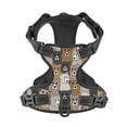 thumbnail image 4 of Lsque Cartoon Bear Dog Harness, No-Pull Pet Harness with 2 Leash Clips, Adjustable Soft Padded Dog Vest with Easy Control Handle for Large Dogs-, 4 of 9