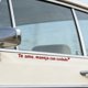 thumbnail image 1 of Pegatina española I Love You Drive Decal • Pegatina impermeable de PVC para coches y libreta para portátil y ventana • 4,33x0,39 in • Opciones multicolores, 1 of 6