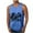 Blue, variant on WAENQINLA Big and Tall Graphic Tank Tops for Men Coconut Tree Print Graphic Tee Shirts Casual Loose Sleeveless Pullover Tops