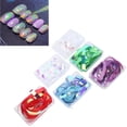 thumbnail image 4 of Nail Glass Paper, Lightweight Portable 1x50cm Safe  Nail Art Cellophane  For Home Use Professional Nail Salon, 4 of 8