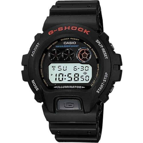 G Shock Casio Men S G Shock Black Classic Digital Watch Dw6900 1v Walmart Com Walmart Com