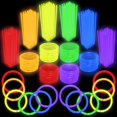 thumbnail image 1 of Paquete de fiesta de Halloween Glow Sticks Play22 300 ultrabrillantes de 8 cm, 1 of 8