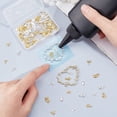 thumbnail image 4 of 192Pcs 8 Style Ocean Themed Resin Filler Alloy Resin Filling Crafts Nail Art Decoration Accessories for DIY Jewelry Making 7.5x6x1.5mm, 4 of 8