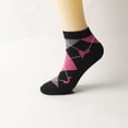 thumbnail image 2 of GDREDA Womens Cancer Awareness Socks Ribbon Soft Sport Sock Bulk Pack Lace Socks Socks for Women Circulation Socks for Women 6 Socks Pack Non Socks Running Women Socks Womens Socks, 2 of 4