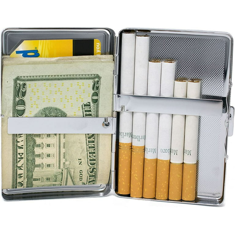 Hard Box Full Pack Cigarette Case (100's) (Ships Assorted Colors)