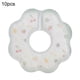 thumbnail image 1 of 2025 10Pcs Baby Saliva Bibs Collapsible Adjustable Non-woven Fabric Absorbent Baby Toddler Disposable Feeding Bibs Nursery Supplies, 1 of 5