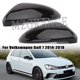thumbnail image 2 of Tapas de cubierta de espejo retrovisor lateral para VW Golf 7 MK7 7.5 GTI para Touran 2013-2020, carcasa de espejo negra brillante, accesorios para automóvil, 2 of 4