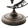 thumbnail image 6 of Asylove Turkish Moon Lamp - Mosaic Moroccan Table & Floor Light, Authentic Meditation Lamp - Total Dim. 7.5 x 11 x 18 inches (Flame), 6 of 7