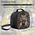 thumbnail image 5 of Jeiento Tiger Small Crossbody Lunch Bag for Boys Age 4-6 Kids Insulated Lunch Tote Bag Camo Hunting Food Snack Container Lunchbox, 5 of 6