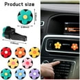 thumbnail image 3 of EIMELI 8Pcs Flower Air Vent Clip - Car Air Vent Clips, Cute Car Flowers Interior Decoration,Car Charm Air Vent Accessories for Girls & Women (Flowers), 3 of 5