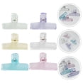 thumbnail image 4 of Large Binder Clips for Paper with Assorted Color Plastic Design for Home Use and Organization 6Pcs, 4 of 7