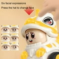 thumbnail image 4 of Stunt Car Face Changing Dance 360 Rotating Inertia Toy Vehicle with 6 Expressions, Traditional Lion Dance Inspired Kids Toy Gift for Boys Girls 3 4 5 6 Years Old, 4 of 6