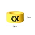 thumbnail image 4 of 10x anillos luminosos de silicona para tope de caña, anillos O de pesca, accesorios de pesca suaves, prácticos e impermeables, anillos antideslizantes Amarillo 14mm, 4 of 8