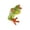A001- A, variant on Office Desk Decor Colorful Whimsical Frog Figurine Desk Decor Aesthetic for Home Office Gift 3 Inch