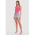 thumbnail image 2 of Women's Almost Famous Denim Shorts with Belt, 2 of 4