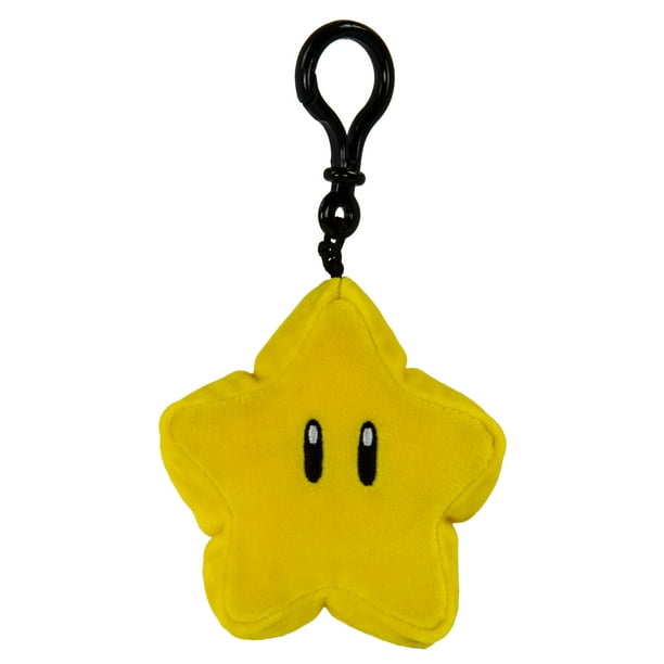 Nintendo Mario Kart Club Mocchi Mocchi Collectible Clip On Yellow Star Stuffed Toy Walmart Com Walmart Com