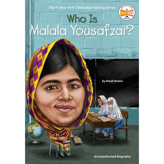 Pre-Owned Who Is Malala Yousafzai? Who Was? Paperback Dinah Brown, Who HQ
