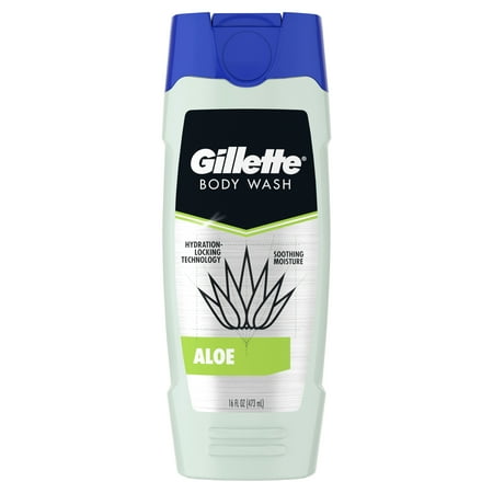 Gillette Hydra Wash Aloe Body Wash 16 oz