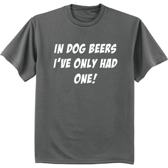 Dog Beers Funny T-shirt Mens Graphic Tee