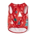 thumbnail image 2 of Pijamas navideños familiares a juego, conjunto de pijama con estampado de árbol de Navidad (camiseta y pantalón) para bebé/perro/perro/peluche)., 2 of 8