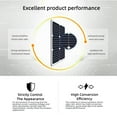 thumbnail image 4 of Yeacher 18W Dual USB Flexible Solar Panel Kit Dual USB Monocrystalline Solar Panel, 4 of 8