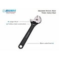 thumbnail image 2 of JRSDRIVE 1 Pcs Adjustable Wrench 12-inch wrenches Carbon Steel Black Finish Easy Wrench & Spanner, Plumbing Tools Use For Home, Garage and Workshop E-2051, 2 of 4