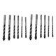 thumbnail image 1 of Juego de 12 brocas para azulejos YONGSHENG cerámica carburo de tungsteno tamaño 6 mm, 1 of 5