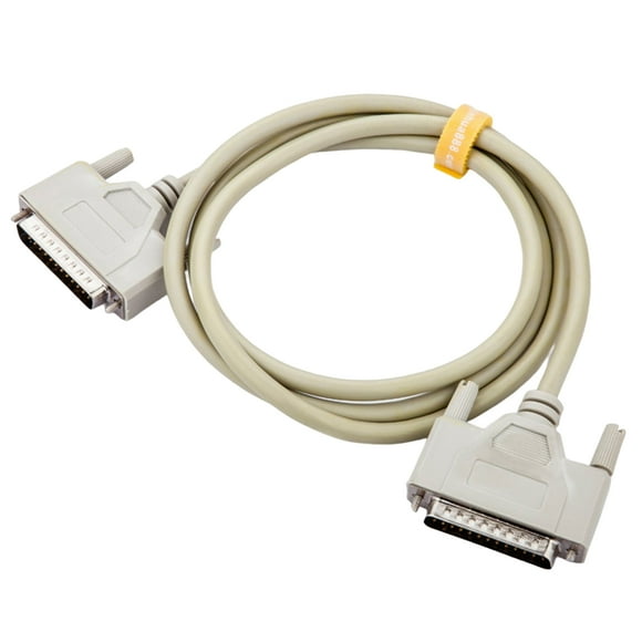 Cable de impresora profesional de alta velocidad, 1,5 m, 3 m, 5 m, 25 pines, puerto paralelo DB25 macho a macho, cable de extensión LPT para impresora para escáner