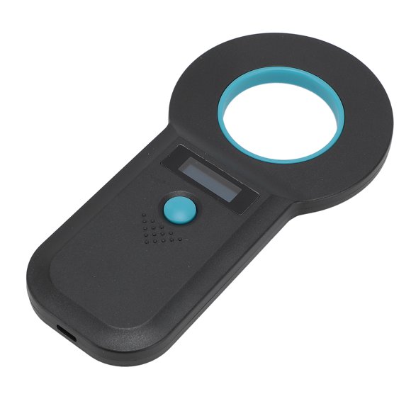 Pet Chip Scanner, 128 Data Storage Pet Tag Reader Animal Tag Scanner Animal Tag Reader USB Interface 15 Digits Microchip Recognizer Handheld Microchip Reader Scanner for Cats Dogs