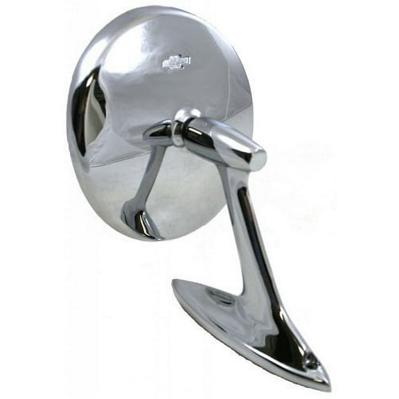 1961 - 1962 Chevy Car Exterior Side Door Mirrors / Complete Metal Kits