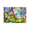 thumbnail image 3 of Tiptophomedecor Street Art Wallpaper Wall Mural - Colorful Fantasies, 3 of 4