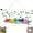8 Birds, variant on Colorful Sea Glass Bird Perch, Sea Glass Bird Wall Art - Handmade Colorful Birds on Driftwood Branch, Coastal Ocean Decor for Indoor Windows, Unique Gift for Nature Lovers & Mom (3 Birds)