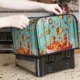 thumbnail image 7 of Picia Floating Colorful Cereal Print 4 Slice Toaster Cover , Toaster Protector Dustproof Kitchen Appliance Cover, Kitchen Appliance Dustproof Protector, 7 of 7