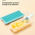 thumbnail image 6 of 36-Cube Ice Tray with Leakproof Lid - BPA-Free Plastic, One-Twist Release Ice Mold for Cocktails, Whiskey, Baby Food & Juice, Large Capacity, Dishwasher Safe, Freezer-Friendly Green, 6 of 7