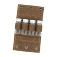 thumbnail image 4 of Bolsa de especias para acampar con frascos botellas de condimentos con soporte para la tapa Jarra de vidrio de vidrio para la barbacoa de barbacoa de Caqui, 4 of 8