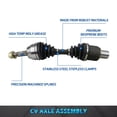 thumbnail image 4 of Bodeman Front RIGHT Passenger Side CV Axle Shaft Assembly for 4WD 2003-2011 Ford Ranger 2002-2005 Explorer Sport Trac 2006-2010 Mazda B4000, 4 of 7
