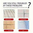 thumbnail image 3 of Tile Grout Repair Refill White Grout Sealer Waterproof Gap Coverage Fast Drying Brightening Formula Mildew Barrier Protection for Bathroom Shower Kitchen Floor Wall Tile Grout Restoration, 3 of 9