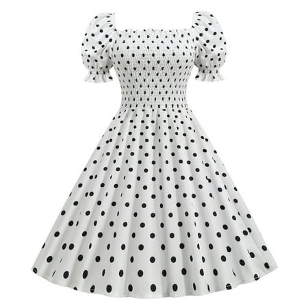 

AXXD Casual Dresses For Women Oversize Graphic Print Classic Mini High Waist Slit Short Sleeve V-Neck Dress Birthday Dresses For Women Sexy