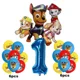 thumbnail image 5 of 17 piezas de dibujos animados PAW Patrol decoración de cumpleaños película de aluminio juego de globos digitales perro Chase Marshall Skye suministros para fiestas infantiles juguetes, 5 of 5