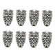 thumbnail image 4 of AURARMLET 50Ud Colgantes De Aleación Plateada Con De Para Llaveros Y Accesorios, 4 of 8