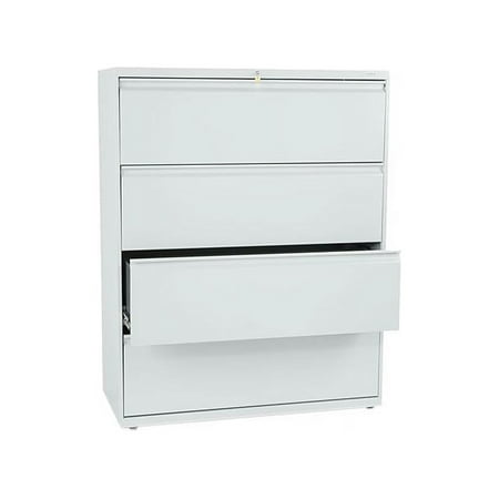 UPC: 0089192143368 | HON 4 Drawers Lateral Lockable Filing Cabinet  Gray