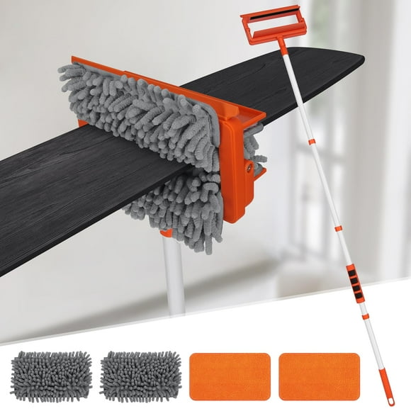 Limpiador de ventilador de techo Qaestfy, extensible, 159 cm de largo